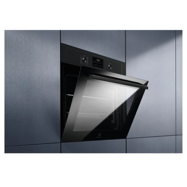 Електродуховка Electrolux EOD4P57H SteamBake 72 л піроліз Black (7332543997480)