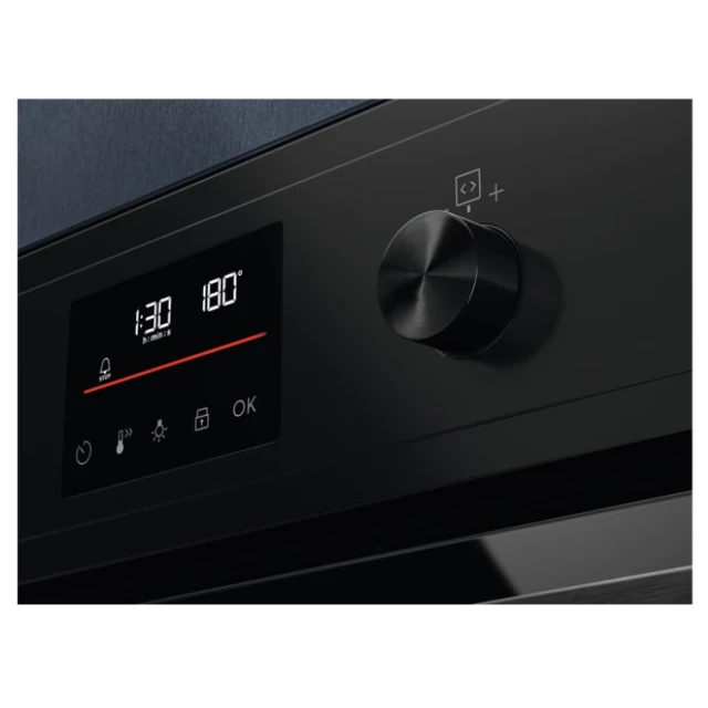 Електродуховка Electrolux EOD4P57H SteamBake 72 л піроліз Black (7332543997480)