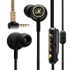 Навушники Marshall EQ Jack 3.5 mm Gold Black (7340055309400)