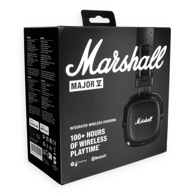 Навушники бездротові Marshall Major V Black