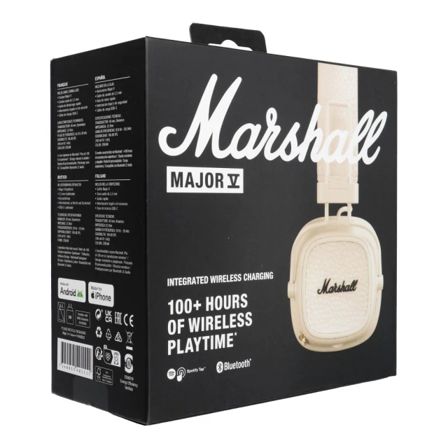 Навушники Marshall Major V Cream (7340055401111)