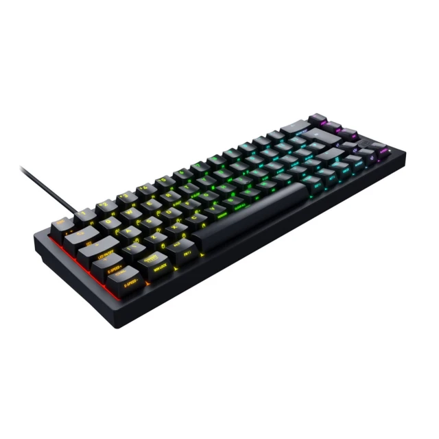 Клавіатура Cherry K5V2 Compact ігрова USB німецька розкладка Black (7340086914376)