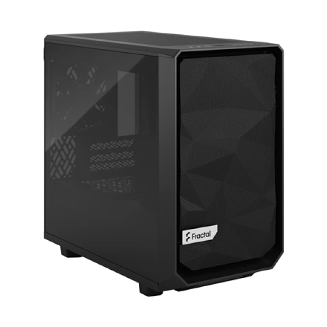 Корпус Fractal Design Meshify 2 Nano ITX Black TG dark tint (7340172702627)