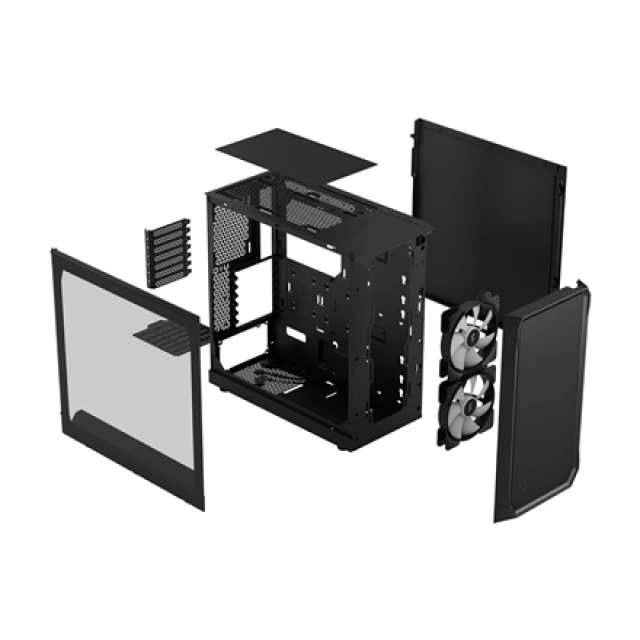 Корпус Fractal Design Focus 2 Midi Tower ATX Black (7340172703471)