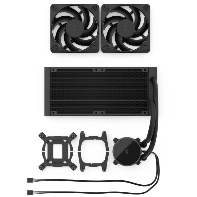 Рідинне охолодження Fractal Design Radius 240 Black (7340172714644)