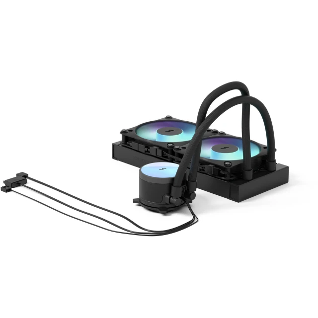 Рідинне охолодження Fractal Design Radius 240 RGB Black (7340172714668)