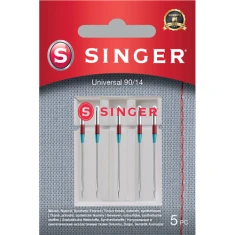 Голки універсальні Singer 90/14 для тканин 5 шт (7393033107383)