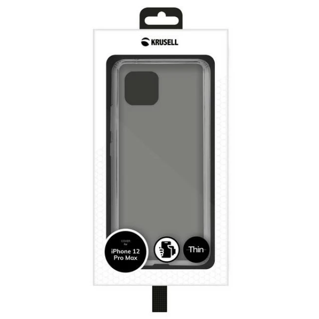 Чохол Krusell HardCover для iPhone 12 Pro Max Clear (62170)