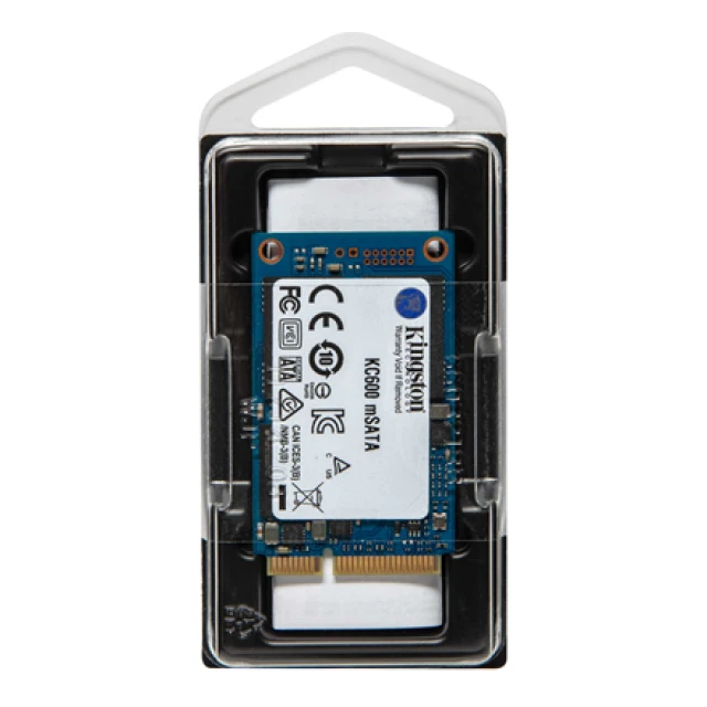 SSD Kingston KC600 1000 GB mSATA 550 MB/s (740617316032)