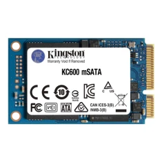 SSD Kingston KC600 1000 GB mSATA 550 MB/s (740617316032)