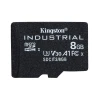 Карта пам'яті Kingston Industrial microSDHC 8 ГБ Class 10 UHS-I U3 V30 A1 (740617321012)