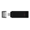 USB-флешка Kingston DataTraveler 70 256 ГБ USB 3.2 Gen 1 Type-C Black (740617331233)
