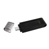 USB-флешка Kingston DataTraveler 70 256 ГБ USB 3.2 Gen 1 Type-C Black (740617331233)