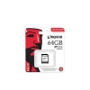 Карта пам'яті Kingston SD 64 GB Class 10 UHS-I U3 V30 A1 (740617335453)