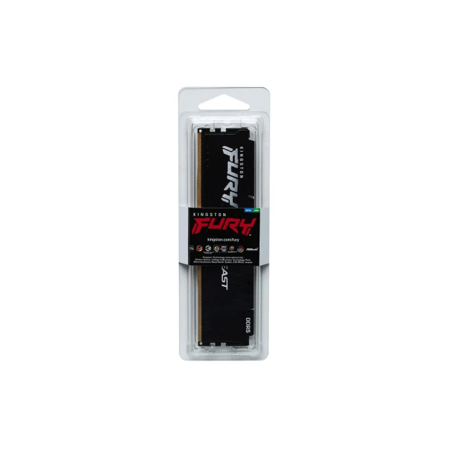Оперативна пам'ять Kingston FURY Beast DDR5 16 ГБ 6000 МГц EXPO Black (740617343038)