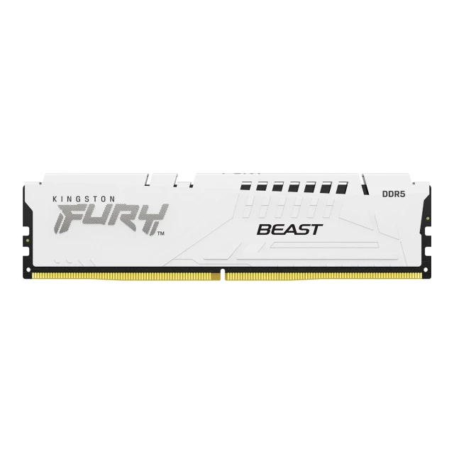Модуль пам'яті Kingston FURY Beast 16 ГБ DDR5 6000 МГц CL30 DIMM EXPO White (740617343335)