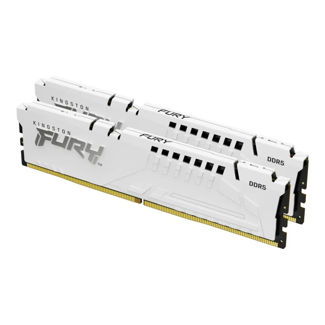 Модуль пам'яті Kingston FURY Beast 16 ГБ DDR5 6000 МГц CL30 DIMM EXPO White (740617343335)