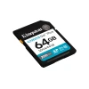Карта пам'яті Kingston Canvas Go Plus SD 64 ГБ Class 10 UHS-I U3 V30 (740617347678)