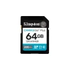 Карта пам'яті Kingston Canvas Go Plus SD 64 ГБ Class 10 UHS-I U3 V30 (740617347678)