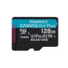 Карта пам'яті Kingston Canvas Go Plus microSDXC 128 ГБ + SD адаптер (740617347944)
