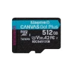 Карта пам'яті Kingston Canvas Go Plus microSDXC 512 ГБ + адаптер SD (740617348040)