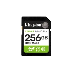 Карта пам'яті Kingston Canvas Select Plus SDXC 256 ГБ Gen3 150 МБ/с (740617348316)