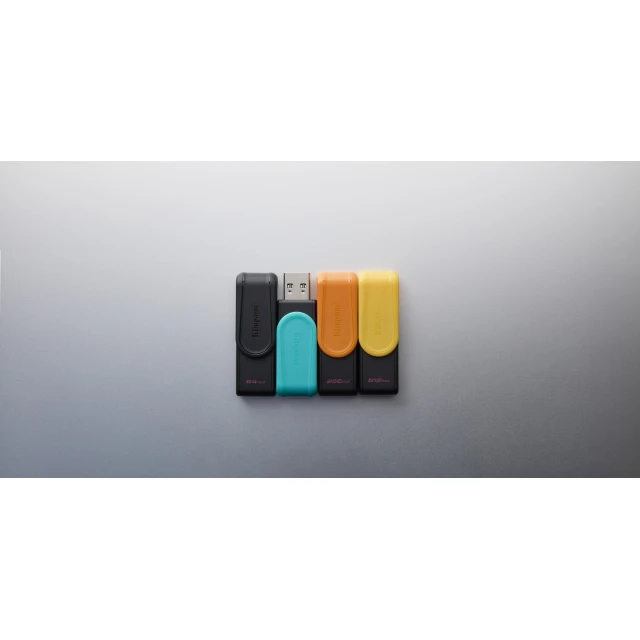 USB-накопичувач Kingston DataTraveler Exodia S 64 ГБ USB 3.2 Gen 1 Black (740617348651)