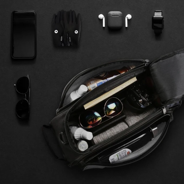Сумка для велосипеда на багажник Wozinsky Bike Frame Bag 13L Black (WBB1BK)
