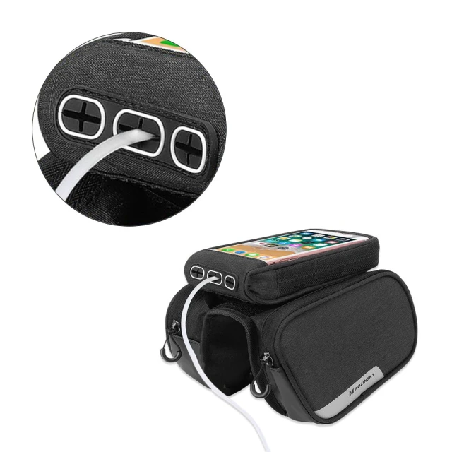 Сумка для велосипеда на раму Wozinsky Bike Front Storage Bag 6.5