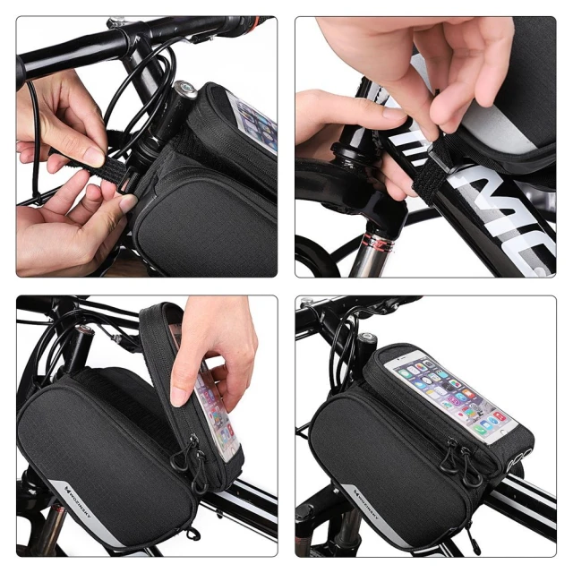 Сумка для велосипеда на раму Wozinsky Bike Front Storage Bag 6.5