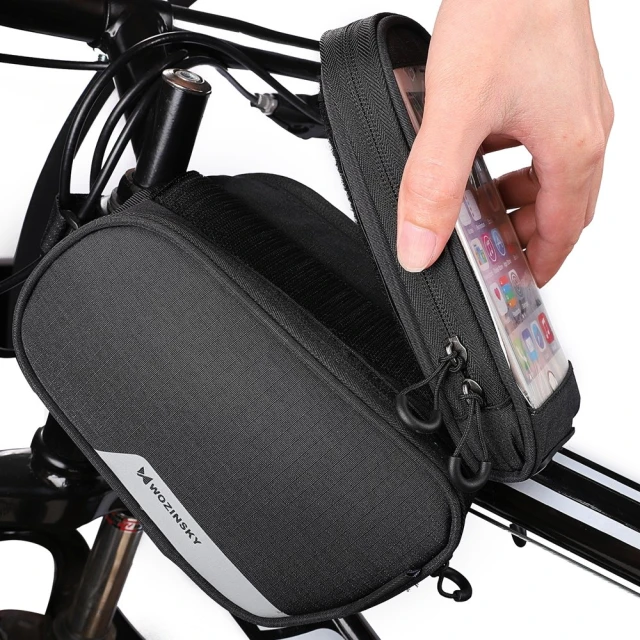 Сумка для велосипеда на раму Wozinsky Bike Front Storage Bag 6.5