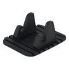 Автотримач Hurtel Nanopad силіконова підставка Black (7426825375834)