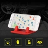 Автотримач Hurtel Nanopad силіконова підставка Black (7426825375834)