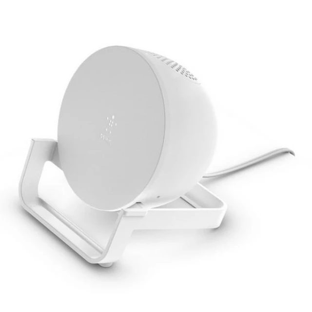 Бездротова зарядка Belkin з колонкою 10W White (AUF001VFWH)