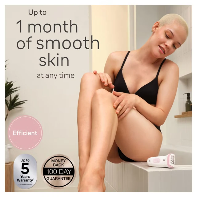 Епілятор Braun Silk-épil 7 7-060 40 хв Pink-White (7500435225106)