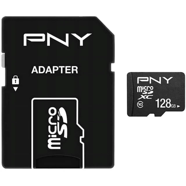Карта пам'яті PNY Performance Plus microSDHC 128 ГБ (751492625690)
