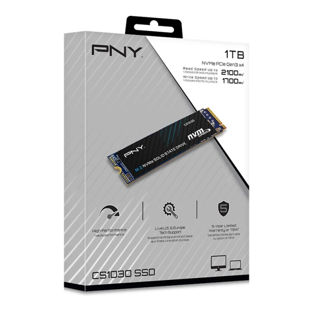 SSD PNY CS1030 M.2 NVMe 1TB (751492641638)