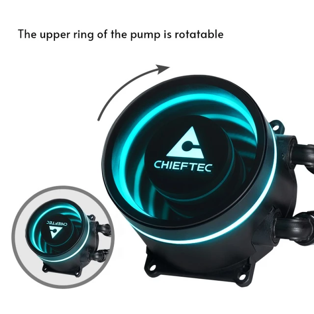 Жидкостная система охлаждения Chieftec Iceberg 360 RGB (753263078759)