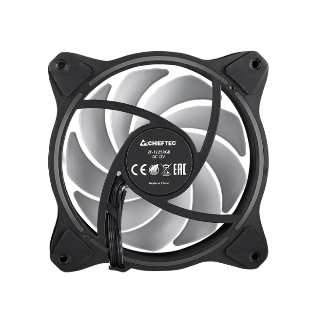 Вентилятор для корпусу Chieftec ZF-1425RGB 140 мм (753263078827)