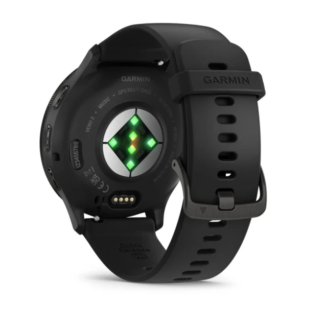 Смарт-годинник Garmin Venu 3 AMOLED 45 мм Black (010-02784-01)