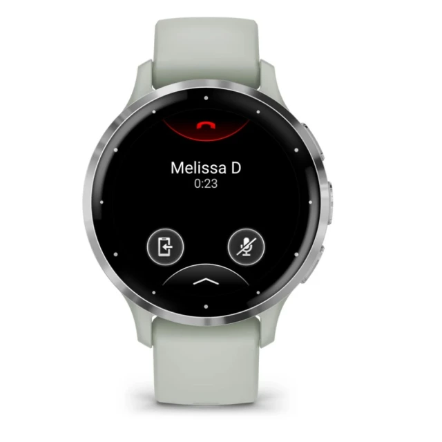 Розумний годинник Garmin Venu 3S AMOLED 41 мм Sage Grey (010-02785-01)
