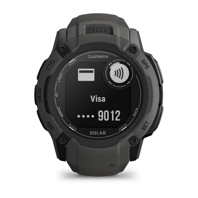 Смарт-часы Garmin Instinct 2X Solar MIP 50 мм Graphite (010-02805-00)