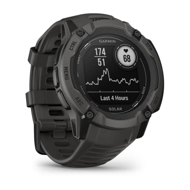 Смарт-часы Garmin Instinct 2X Solar MIP 50 мм Graphite (010-02805-00)