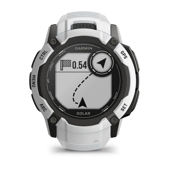 Розумний годинник Garmin Instinct 2X Solar 50 мм Whitestone (010-02805-04)