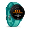 Спортивний годинник Garmin Forerunner 165 Music AMOLED 43 мм Turquoise/Aqua (010-02863-32)