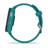 Спортивний годинник Garmin Forerunner 165 Music AMOLED 43 мм Turquoise/Aqua (010-02863-32)