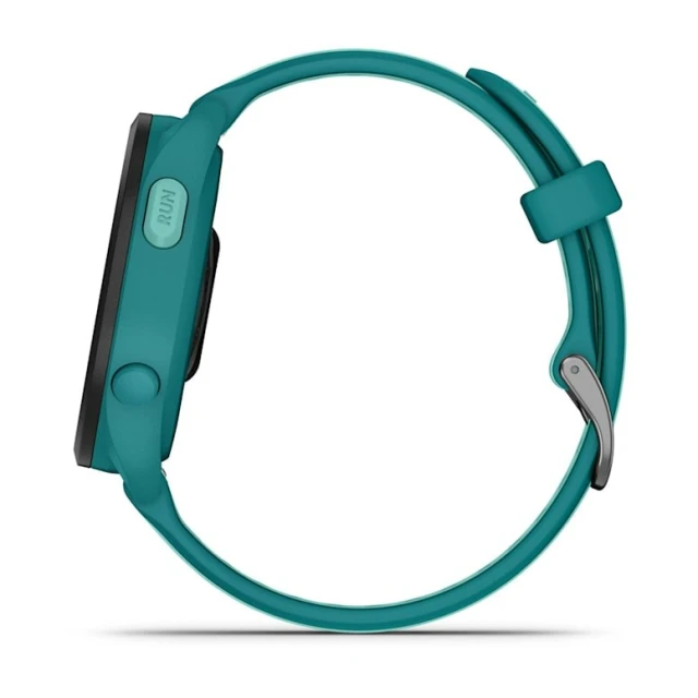 Спортивний годинник Garmin Forerunner 165 Music AMOLED 43 мм Turquoise/Aqua (010-02863-32)