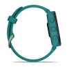 Спортивний годинник Garmin Forerunner 165 Music AMOLED 43 мм Turquoise/Aqua (010-02863-32)