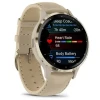 Смарт-годинник Garmin Venu 3S 41 мм Soft Gold (010-02785-55)