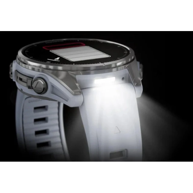 Смарт-годинник Garmin Fenix 8 AMOLED 43 мм Silver (010-02903-00)